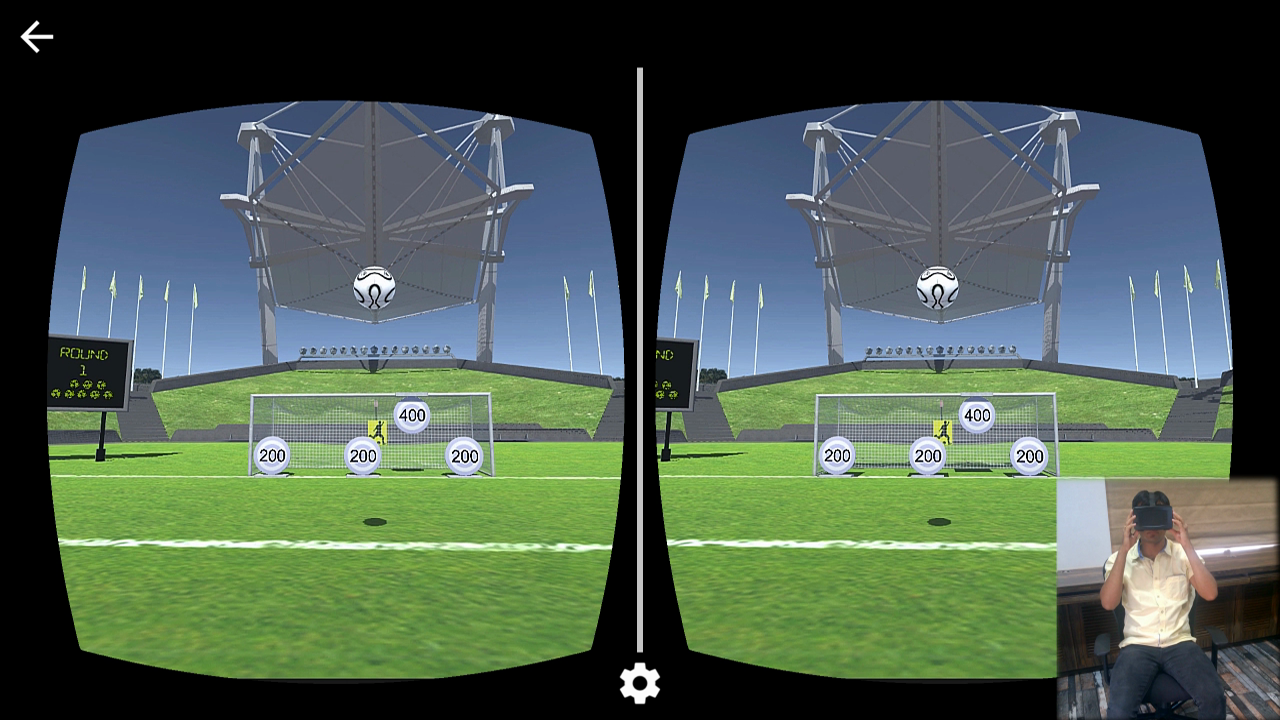 Football Virtual Reality Game