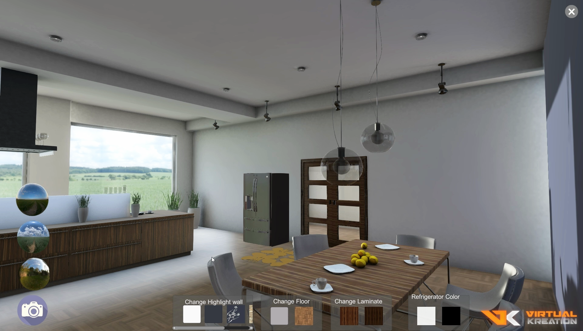 Kitchen Virtual Reality Application