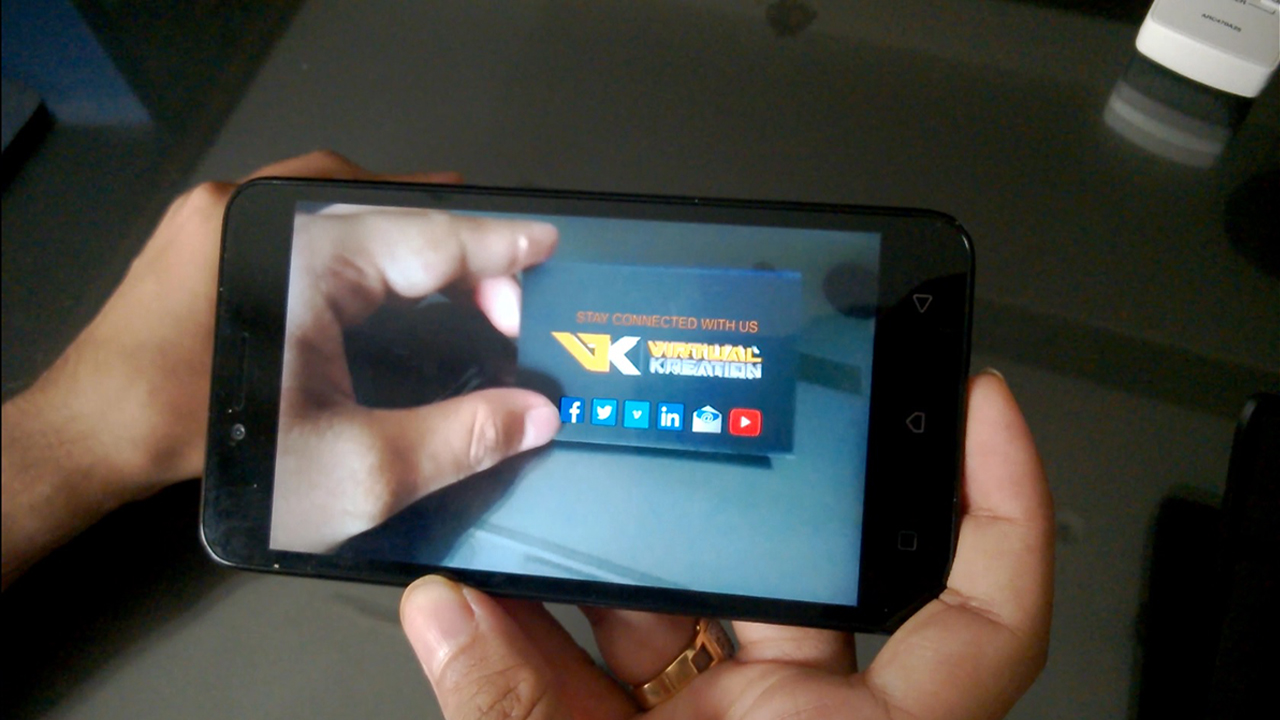 Visiting Card Augmented Reality